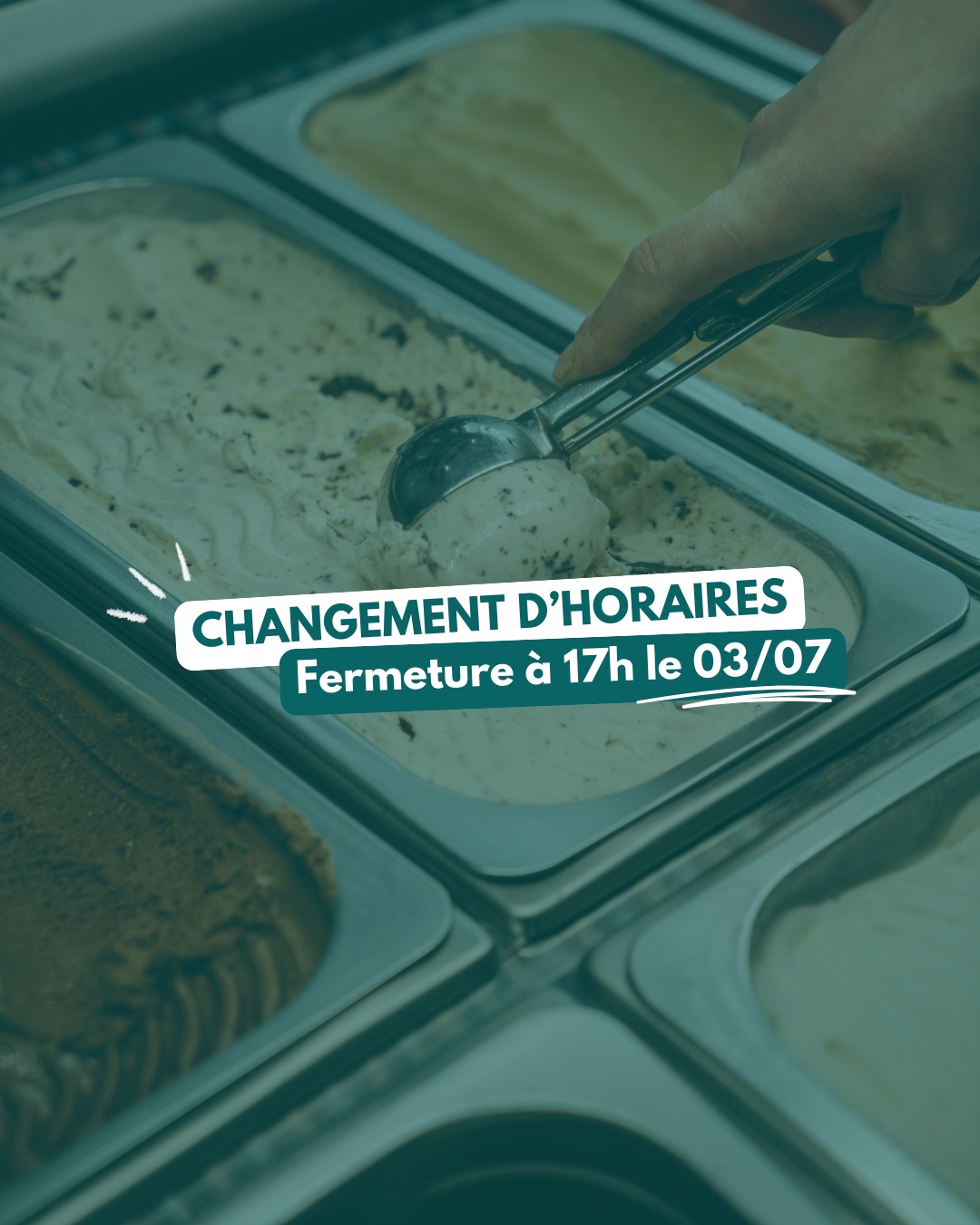 📣 Biscuithé fermera exceptionnellement ses portes jeudi à 17h 📣

Nous vous retrouverons vendredi dès 9h30 pour vous partager nos douceurs faites maison ❤️🍦